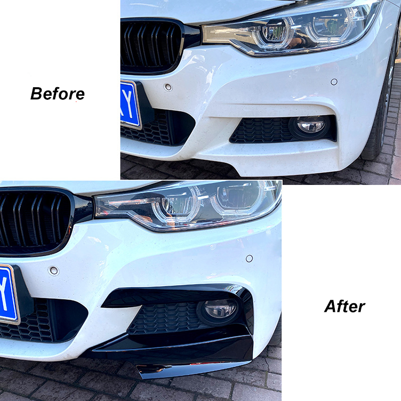 Araba Parlatıcı Performans Ön Tampon Dudak BMW F30 F31 F35 320I 328I 330I 335I 340I 316D 318D M Sport 2012-2019 Aksesuarlar