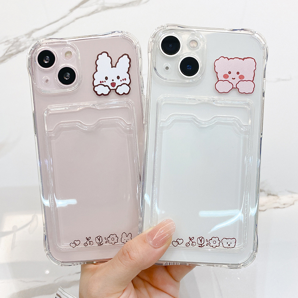 Étui à portefeuille transparent pour Xiaomi Redmi Note 11 Pro 10 9 Pro 9s 10s Redmi 9A 9C POCO X3 Pro M3 Mi 11 Lite Card Holder Pocket