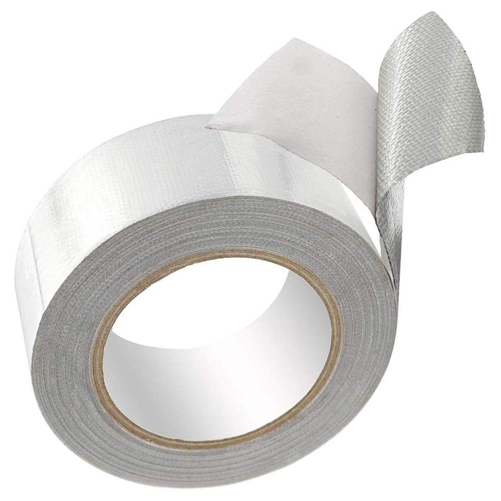 AG704 Glasvezel Aluminium Folie Tape Hoge temperatuurbestendige waterdichte duct afdichtingstape Airconditioning Buisisolatie