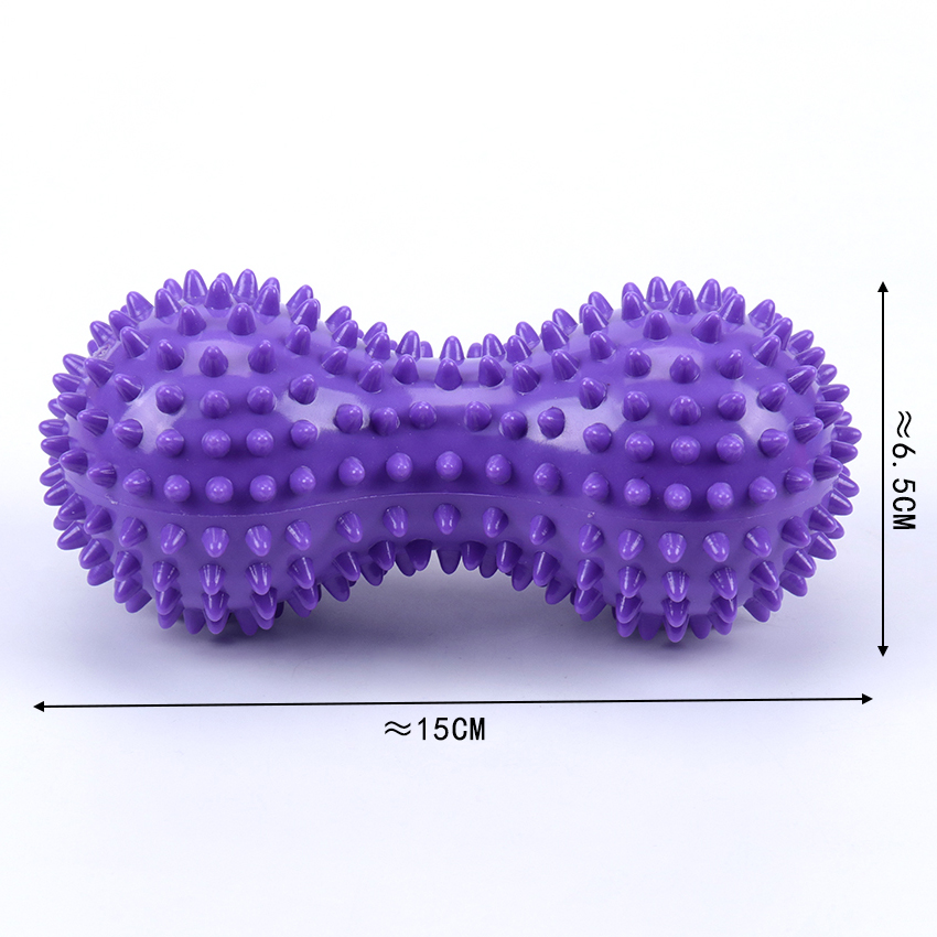 7cm PVC SPIKY MASSAGE BALL高密度ヨガヘッジホッグエクササイズエクササイズボール