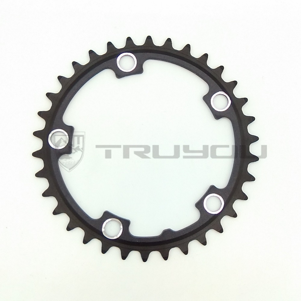 Truyou 체인 휠 BCD 110 mm Sprockets 50T 48T 46T 34T 도로 자전거 체인 휠 폴딩 자전거 체인링 더블 크라운