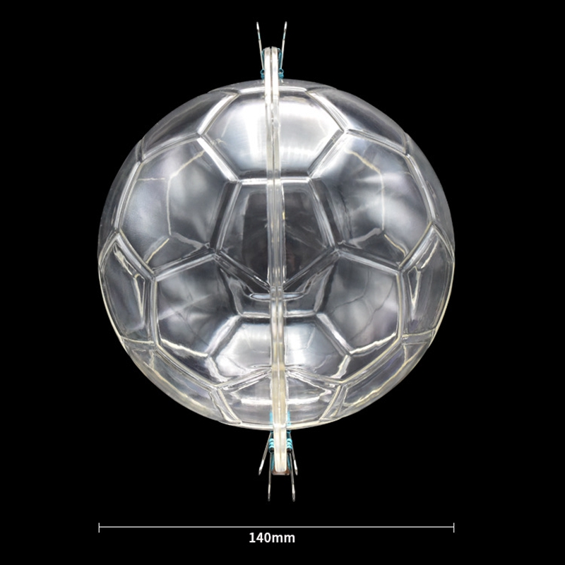 Forma poliwęglanowa Nowa design 3D Football Candy Forma czekoladowa, kuchenna poliwęglanowa czekoladowa forma do pieczenia do pieczenia