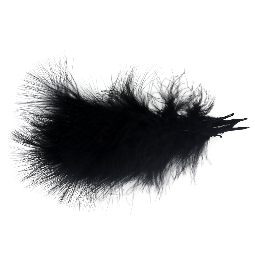 Vtwins 10-18 cm colorato premium naturale naturale marabou piuma vola lenti streamer jig woolly buuger leech mosh matery