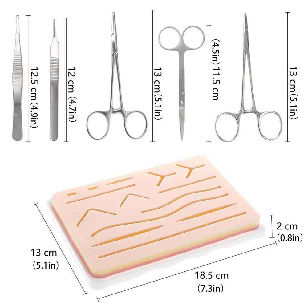 医学生のための縫合技術縫合トレーニング縫合術キット縫合糸スレッド針縫合ツール