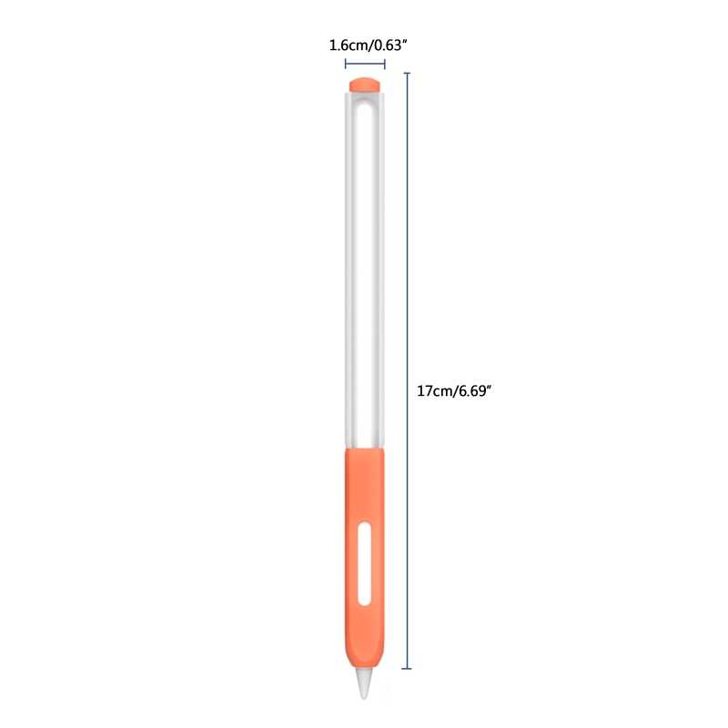 Apple Pencil için 2. Silikon Kılıf Tablet Dokunmatik Kalem STYLUS Yumuşak Koruyucu Kılıf Anti-kayma kapağı