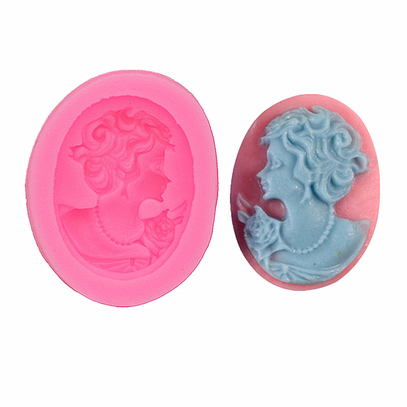 people head Silicone mold baking candy mold cakes chocolate biscuits DIY handmade kitchen baking tools liquid silicone mold