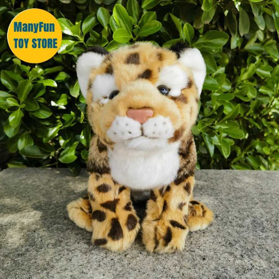 Polaires en peluche assombriement léopard haute fidélité Big Cats plus Jaguar plus jouets animaux réels simulation de poupée en peluche kawai