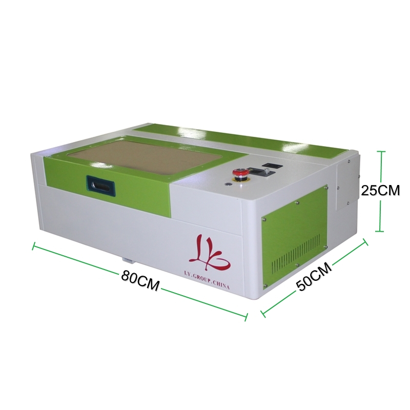 Mini CO2 -Laser -Gravur -Schneidemaschine 4040 3020 40W USB -Anschluss Arbeitsgröße 40x40 cm 30x20 cm Optional 110/220V -Markierungsausrüstung