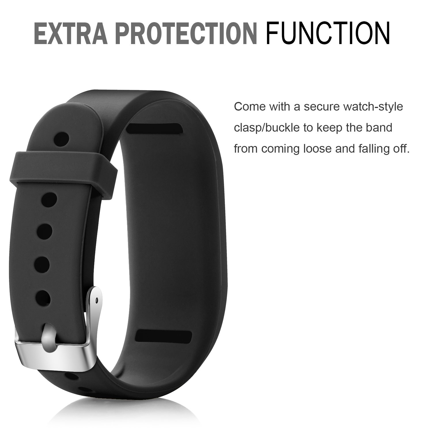 Smart Watch Strap Pure Silicone Watch Band Strap Replacement For Garmin Vivofit for JR JR2 Junior Fitness