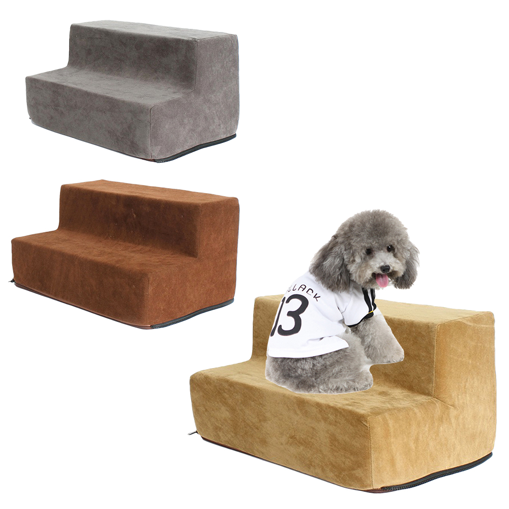 2/3 camadas escadas de cães de estimação degraus de cães internos escadas de cães rampa escada portátil escalada escalada para pequenos produtos para gatos de cachorro produtos