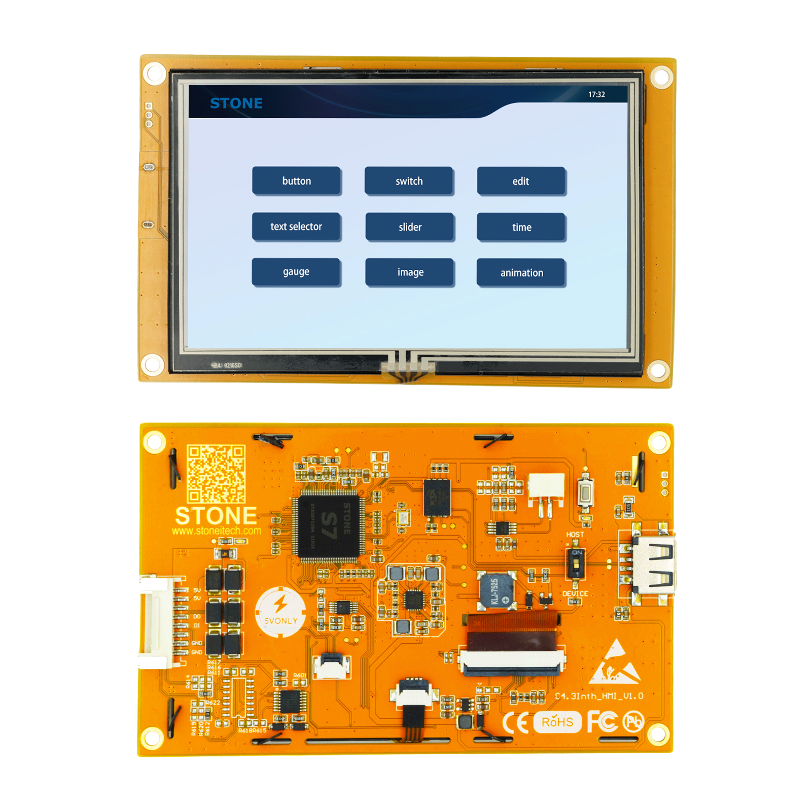 Intelligent panel SCBRHMI C Series 4.3 