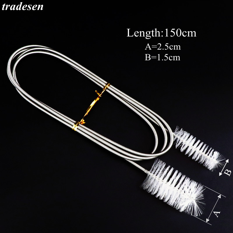 1~150CM Aquarium Pipe Cleaning Brush Double Ended Flexible Cleaner Garden Home Fish Tank Hose Tube Clean Accessories