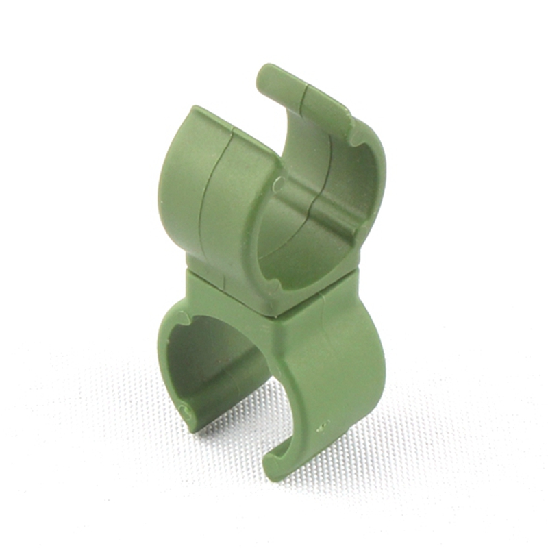 Gardening Plastic Pilliar Pipe Connectors Fittings Brackets Clamp 360 Degrees Rotate Fixed Tube Clips