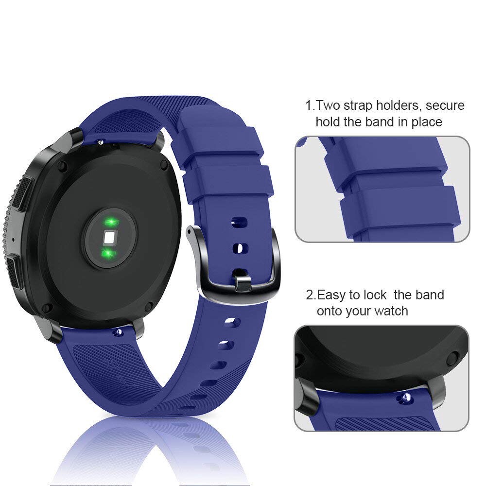 Correa de Silicona Suave Para Reloj Xiaomi Mijia, Pulsera de Cuarzo de 20mm, Accesorios Para reloj