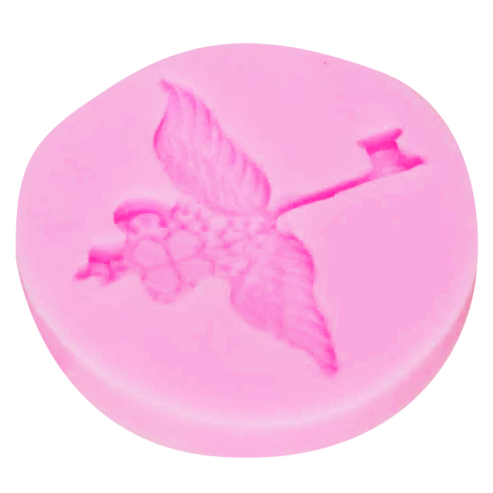 BYJUNYEOR C134 Epoxy Resin Silicone Moule Small Angel Wings Key Chocolate Candy Cake Decorating Tools DIY Baking Cuisine