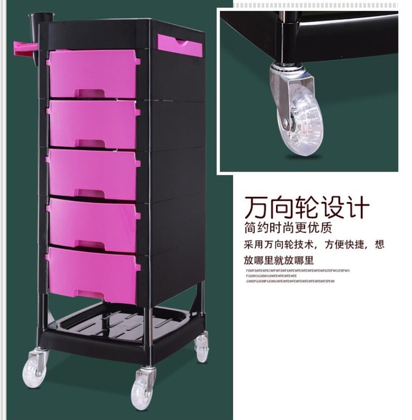 Hairdressing cart, beauty salon, barber shop articles, hair salon, bar car, ironing and dyeing rack cabinet, multifunctional hai