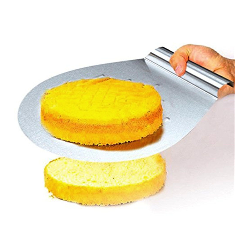 Walfos matklass Överföringskakor Tray Scoop Cake Moving Plate Bread Pizza Blade Shovel Bakeware Pastry Scraper Cozinha