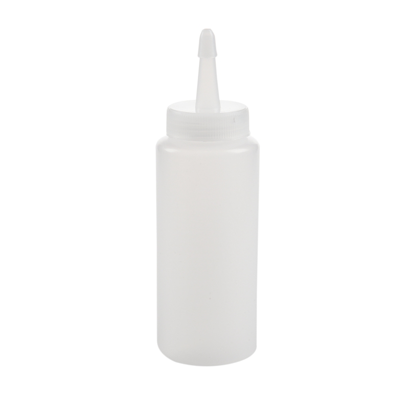 Condage de bouteille de suppression en plastique Ketchup Sauce à moutarde blanc transparent blanc