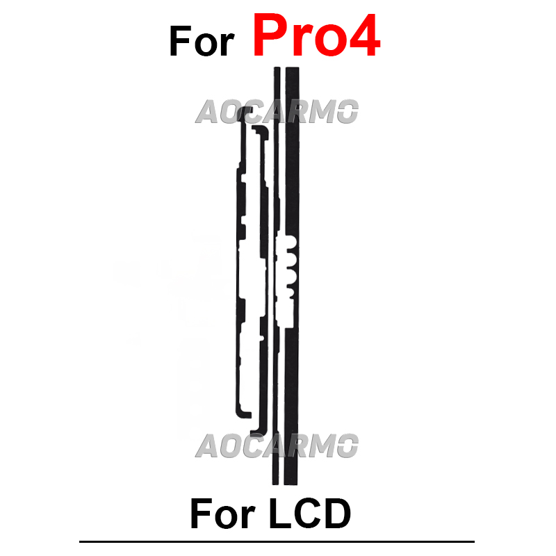 Voor Surface Pro 3 4 5 6 7 Go1 Go2 Book 1 2 3 Book2 Book3 13.5 15 inch Front Adhesive Glue LCD Display Sticker Pro4 Pro5 Pro7