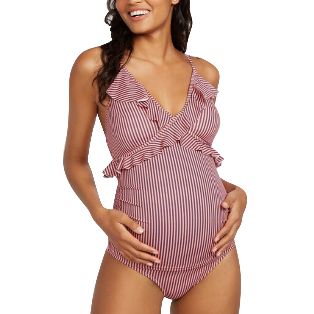 Mulheres de verão Biquíni Bodying Bodysuit -Swimwear One Pieces Plus Size Gravidez Arma de maiô Roupas de praia para mulheres grávidas Praia Z05