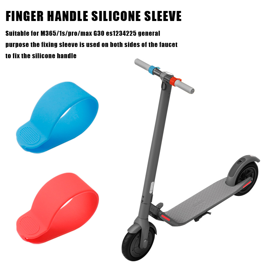 Electric Scooter Handlebar Silicone Sleeve For Ninebot ES1 ES2 ES4/MAX G30 Electric Scooter Skateboard Scooter Parts Accessories