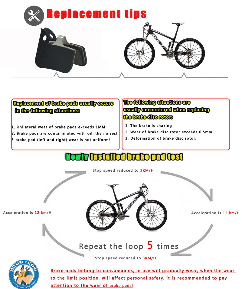 Bicycle Disc Brake Pads For SRAM AVID Level TLM Level Red 22 B1 Force 22 CX1 Rival 22 S700 B1 Semi-Metallic BIKE