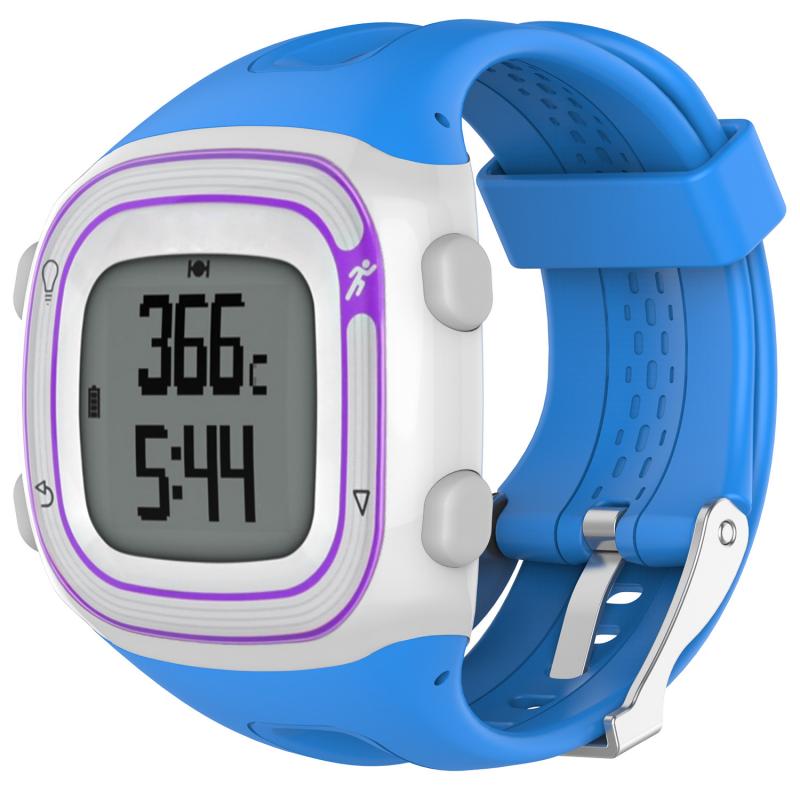 Guarda la fascia Garmin Forerunner 10 15 GPS Sports Watch Silicone Small Bracciale cinturino di grande sostituzione