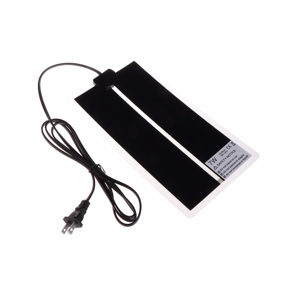 100-120V 5W/7W/14W/20W Pet Heating Mat Warmer Amphibians Bed Reptile Brooder Incubator US Plug For Turtle Cat Bed C42