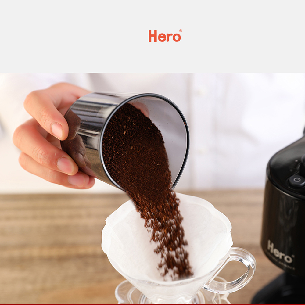 E07 전기 커피 그라인더 주방 커피 원두 갈기 분쇄 곡물 향료 허브 견과류 마른 음식 갈기 기계 전자 220V