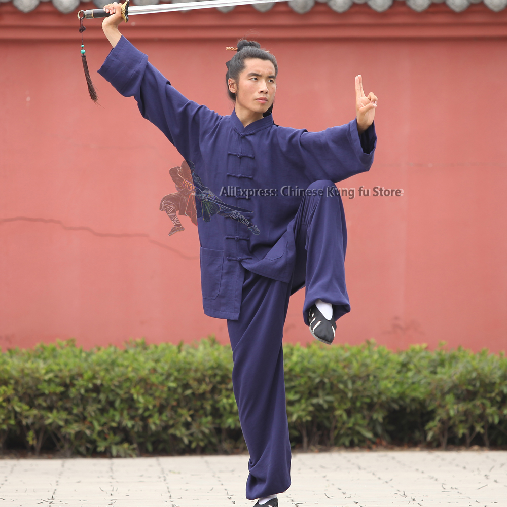 Custom Tailor Tai chi Uniforms Martial arts Kung fu Wushu Suit Wing Chun Jacket and Pants Need Measurements