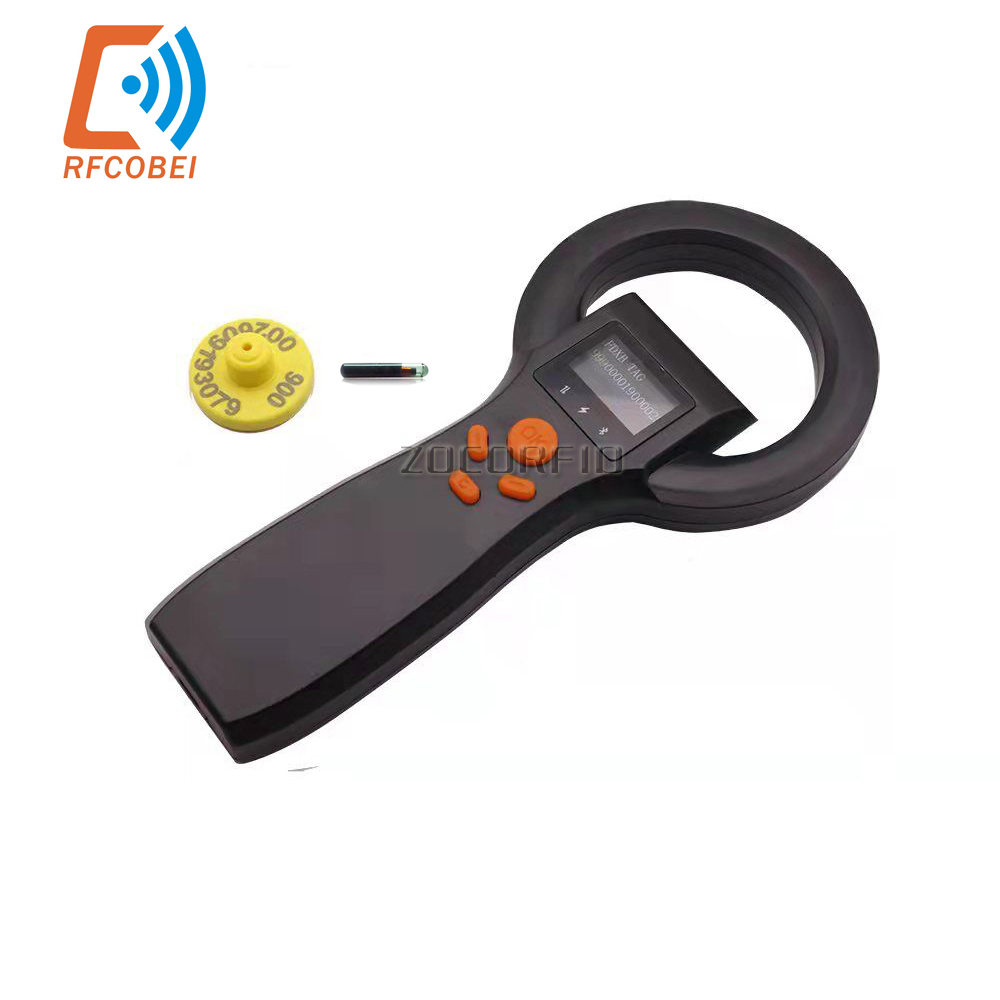 ISO11784/5 FDX-B/A HDX Wszystkie funkcje zwierzę zwierząt domowy PET ID Czytnik chip Transponder USB RFID Handheld Microchip Scanner