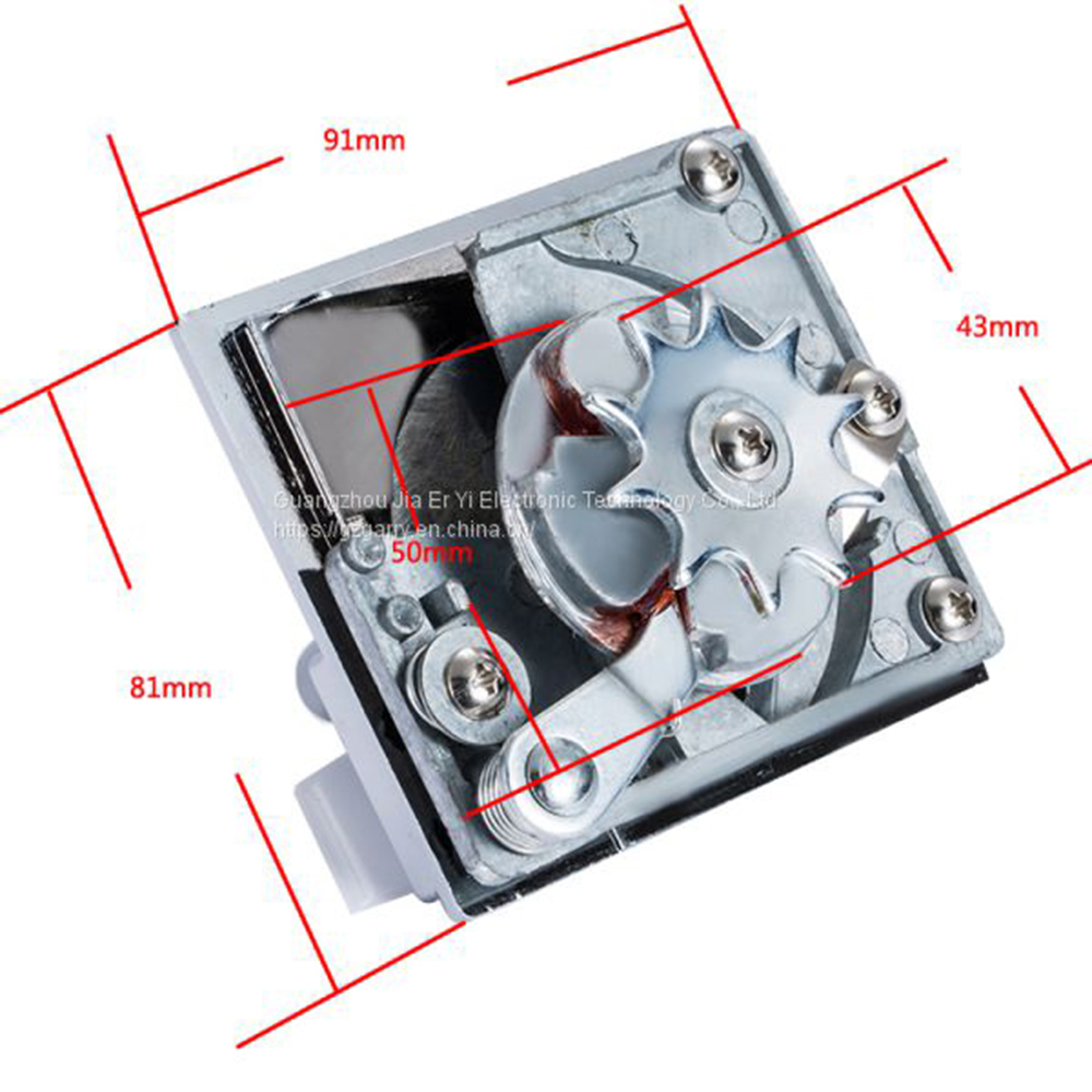 Mynt acceptormekanism för godis dispenser lås kapsel leksak godis automat