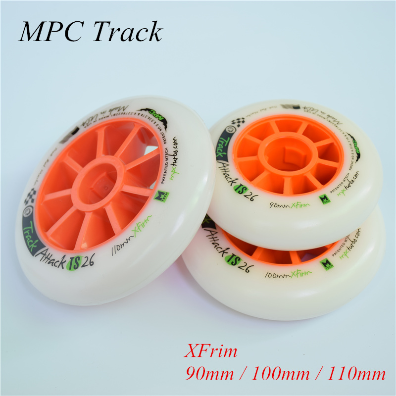 Track attack TS XFirm 110mm 100mm 90mm Inline Speed Skates Wheel using 608 bearing for Powerslide for MPC for STS 6 / 