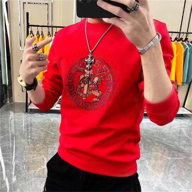 Nieuwe 2024 Luxurystijl Mens Dames Designer Mode Sweatshirts Hoodies Spring Autumn Fleece Sweatshirt Highs Quality Men Tops mannelijk merk Hip Hop Pullover-maat S-5XL