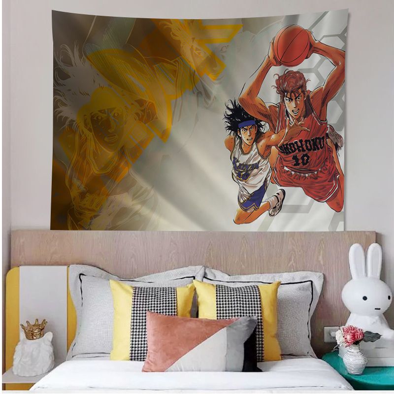 Slam dunk japońskie gobelin z anime wiszący tarot hipisowe dywaniki na ścianę