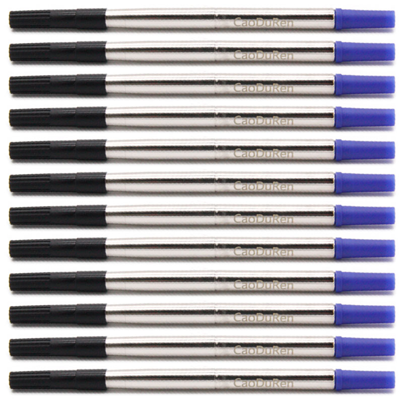 Astuce de 116 mm de long 7 mm de diamètre 0,7 mm Ballpen Rollerball Pen REFILLS REFOLLS BALNPEN POUR PARKER ALLEMAND INK 1905323 3021531