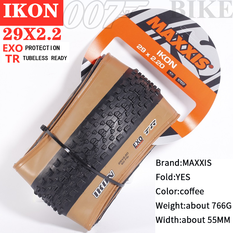 Maxxis Ikon Mountain Bike Tires26 / 27.5 / 29x2.2 2.0 2.35 est un pneu XC polyvalent conçu pour fonctionner dans un large éventail de conditions