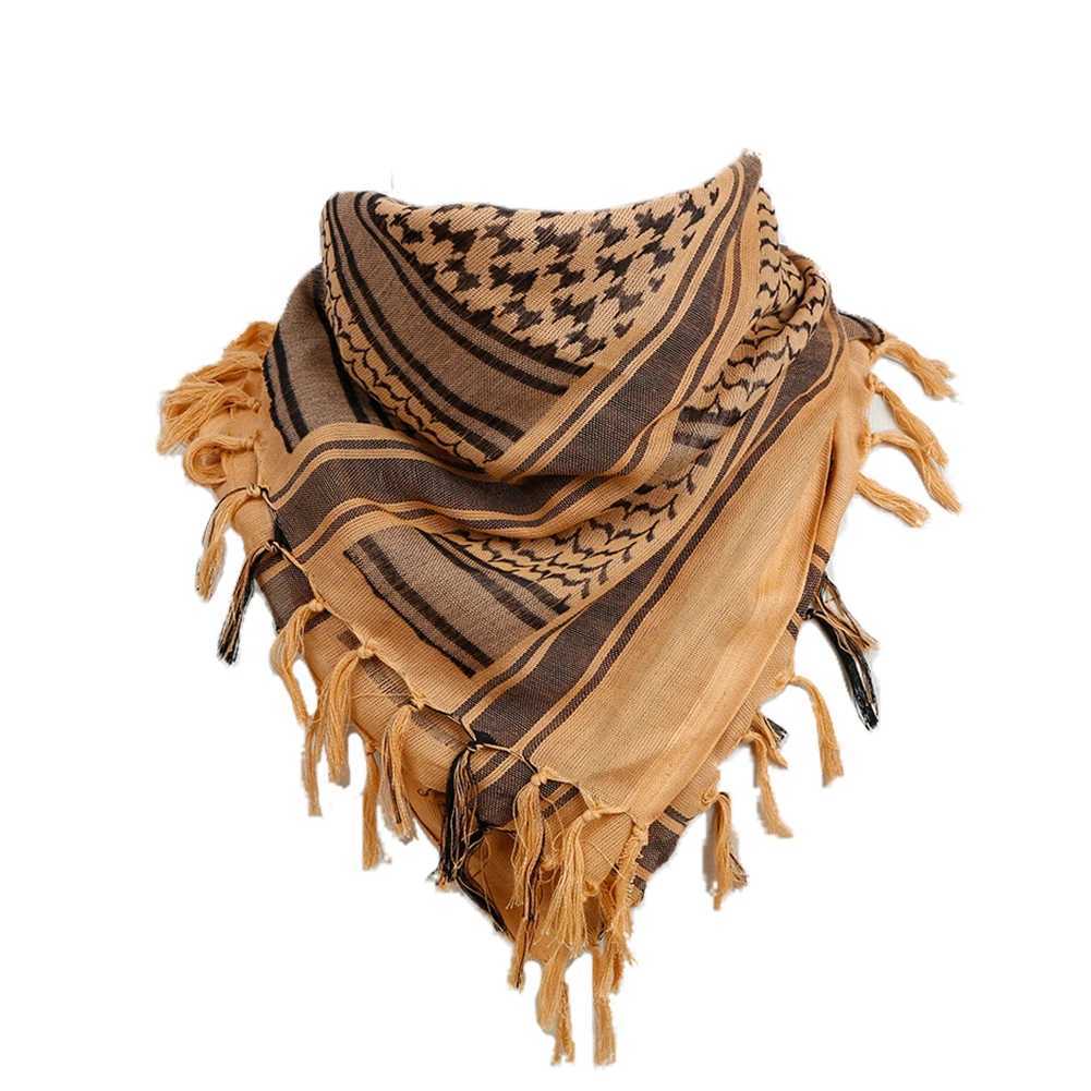 Maschere della moda Maschere Minore Guppa campeggio Scarpa escursioni uomini Donne Arabo Piazza Tattica SheMagh Keffiyeh Scialla Cover Wrap Wrap Bandanas Desert Scarve 24410