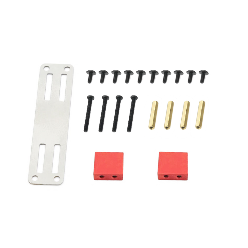 Kit de soporte de montaje fijo servo de metal para WPL B14 B16 B36 C24 C34 4WD 1/16 MN 1/12 D90 D99S Accesorios de piezas de actualización de automóviles de camiones RC