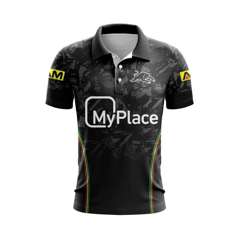 2024 Penrith Panthers Anzac Home and Away Football Jerseys Training Warm-Up Polo