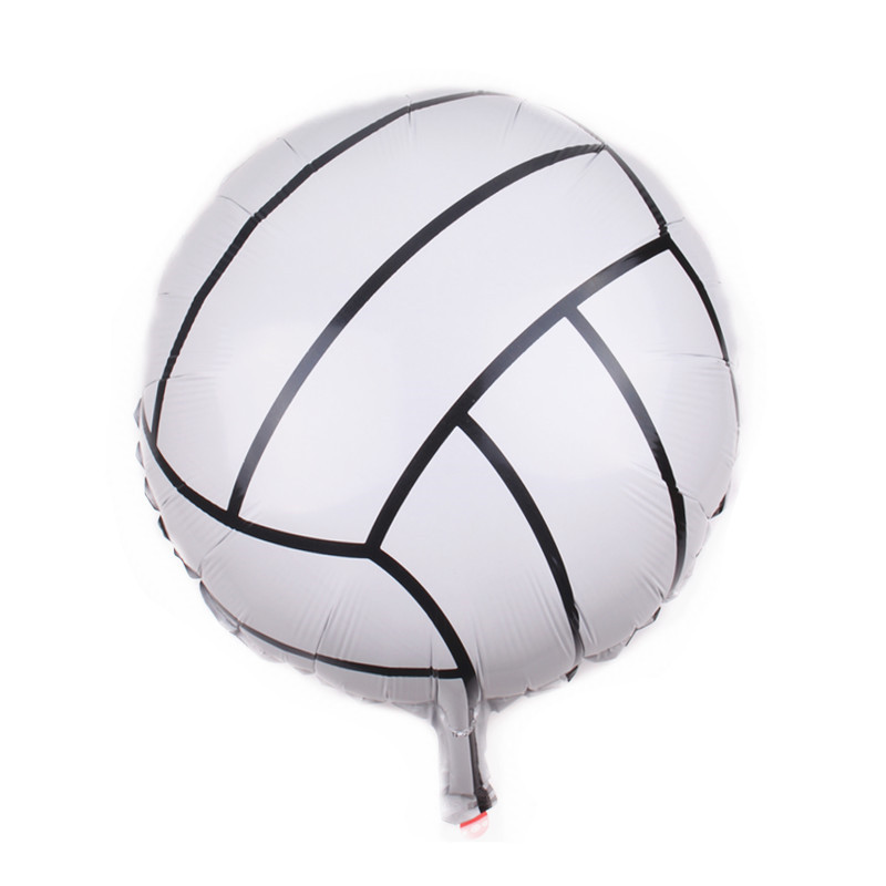 1/10 pezzi da 18 pollici round sport a forma di palloncini palloncini decorazioni feste di compleanno di calcio bambini.