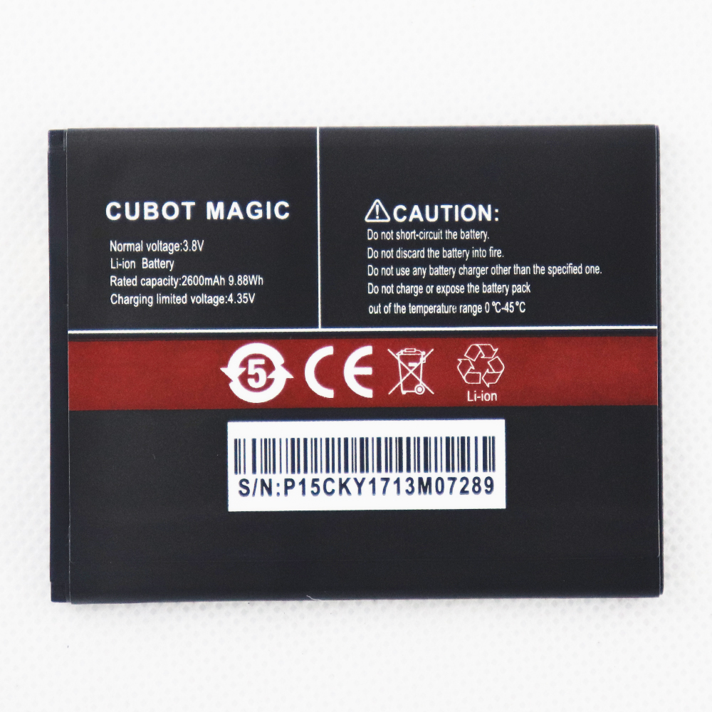 Magic 2600mAh Batterie pour Cubot Magic