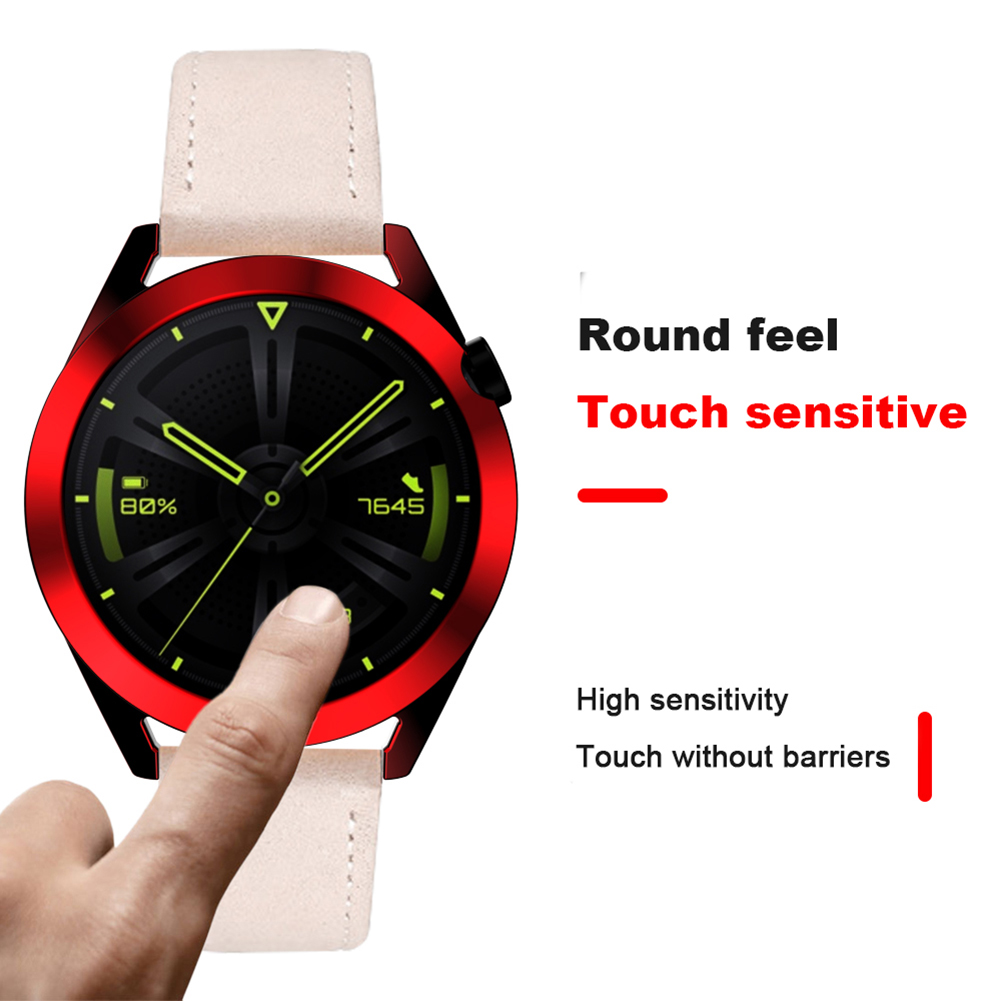 Estuche de reloj TPU para Huawei Watch GT 3 Protector de pantalla completa de cubierta de vidrio para Huawei GT2 GT3 42 mm de 46 mm Case