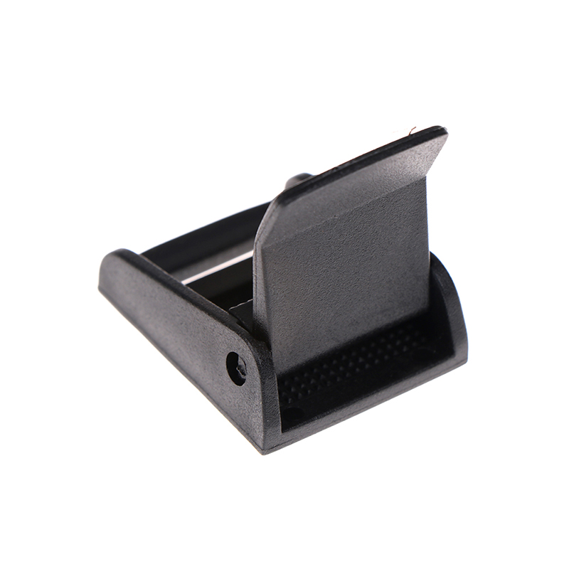 25mm Cam buckles plastic black toggle clip backpack straps webbing 