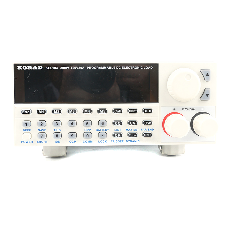 KORAD KEL103 102 Programmation Digital Control DC Electronic Load Tester 300W / 150W 120V 30A RS232 USB CONNECT