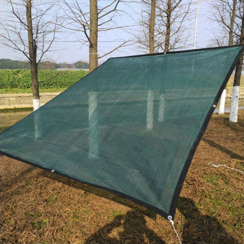 HDPE VERDE BRASCHI HDPE Anti-UV Sun Shade Net Home Balcone Copertura pianta succulenta Copertura solare Sungo Suncema Orllo a tonalità Outdoor Sharing Net