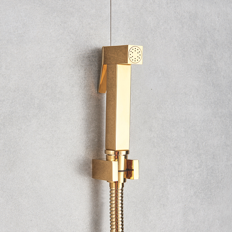 Shbshaimy Golden Brass Bathras Bidet Faucets High Pressure Sprayer Shower Tap Bidetトイレ洗濯機ウォータートイレスプレーガン