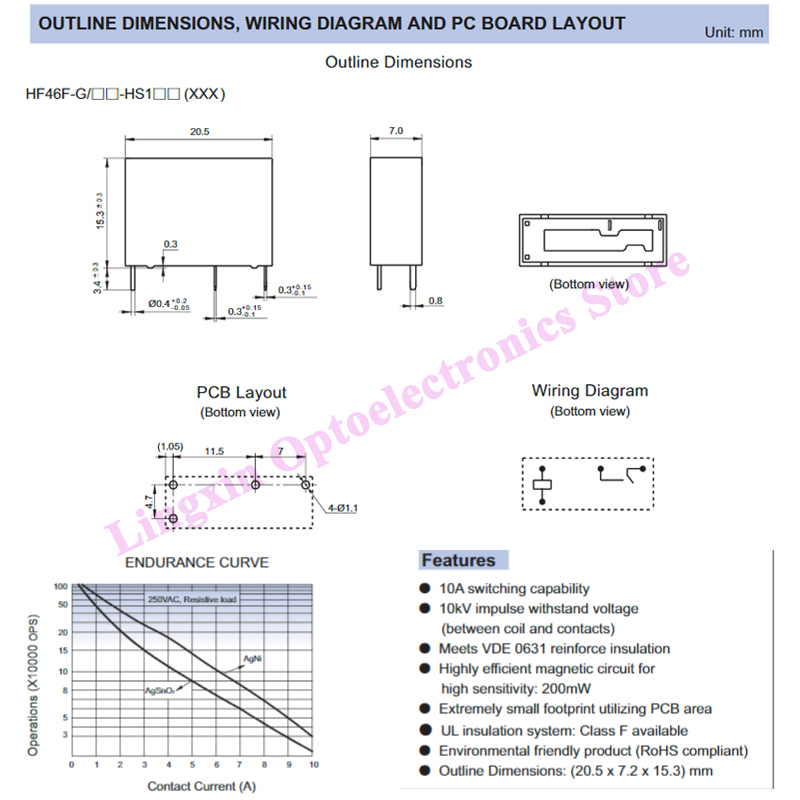 HF46F -5-HS1 HF46F-G-12-HS1 HF46F-G-24-HS1 4PIN DC 5V 12V 24V 24V HF46F G 12 HS1 HF46F-G-12-HS1T HF46FF-G-HS1T ORIGINAL ORIGINAL