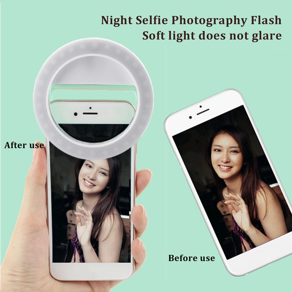 LED SELTIE RING Light Phone Lens Ligh