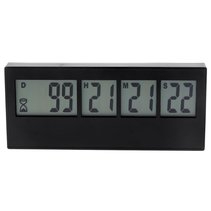 Digital Countdown Days Timer a mis à niveau les gros 999 jours compter à la hausse pour la maison